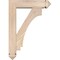 Ekena Millwork Imperial Arts and Crafts Smooth Bracket w/ Offset Brace, Douglas Fir, 5 1/2"W x 20"D x 28"H BKT0604X20X28IMP03SDF - alternate 3